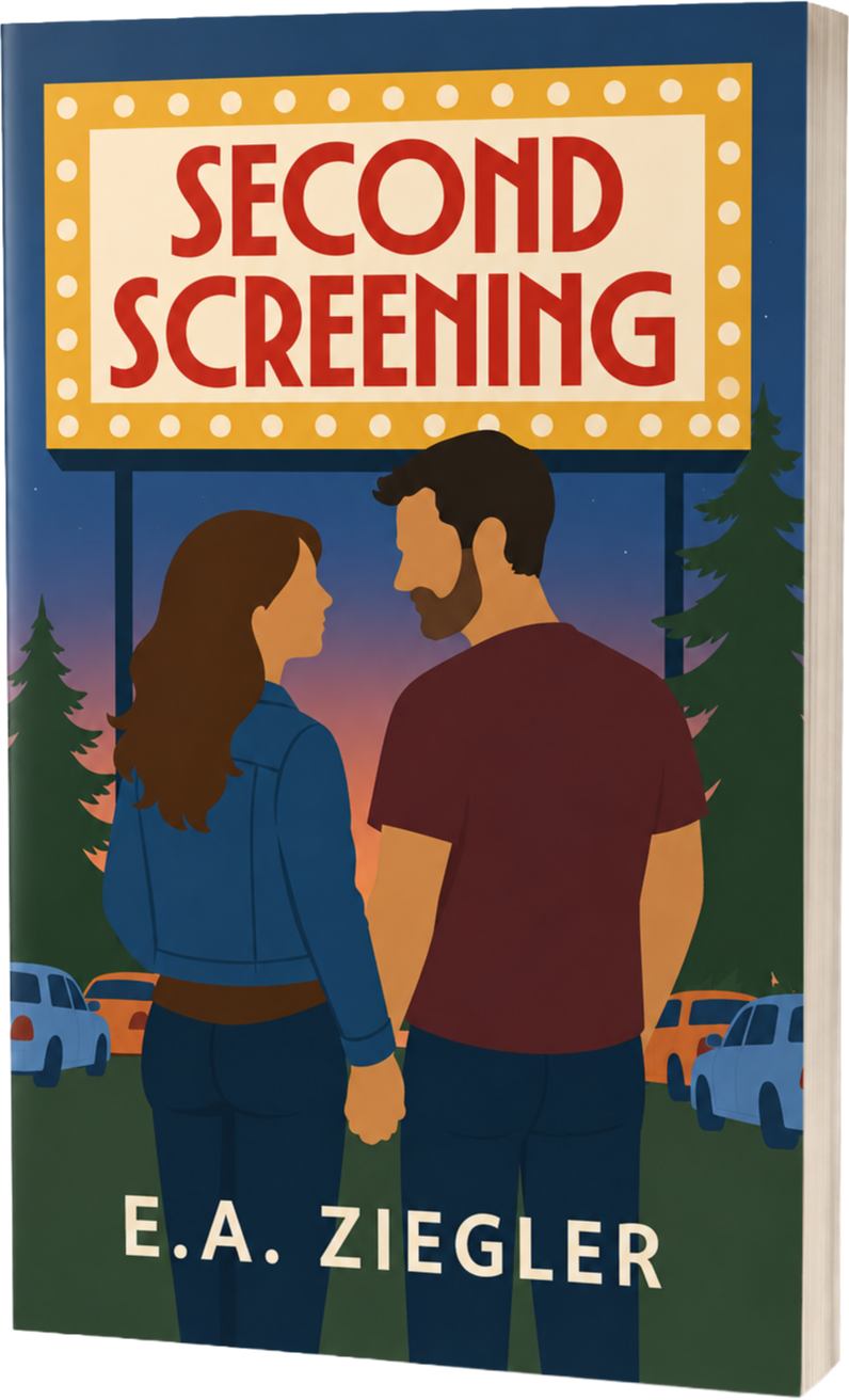 Second Screening book mockup
